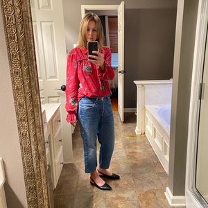 Adorable Maeve by Anthropology peasant blouse